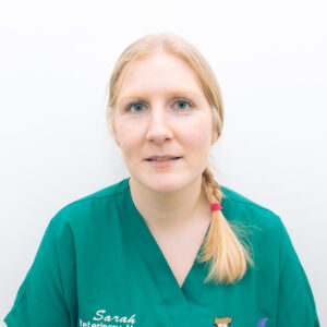 Sarah, Registered Veterinary Nurse: - 
Sarah spent time working at small animal practices, referral hospitals and both the PDSA and Dogs Trust after qualifying in 2004, and has been part of our team since 2021. She is particularly interested in behaviour problems, as well as assisting our vets in surgery. At home she has a Labrador called scoop as well as Maverick and Goose the kittens and two terrapins who are nearly 30 years old! Outside work she enjoys family time, days out, dog walks and socialising with friends.