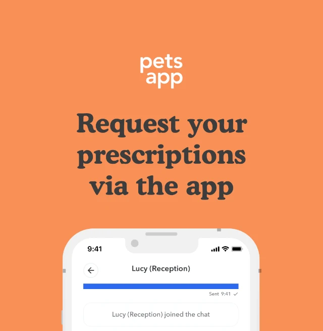 PetsApp – request your prescriptions via the app